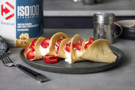 Test Recipes PROTEIN CREPES WITH FRESH