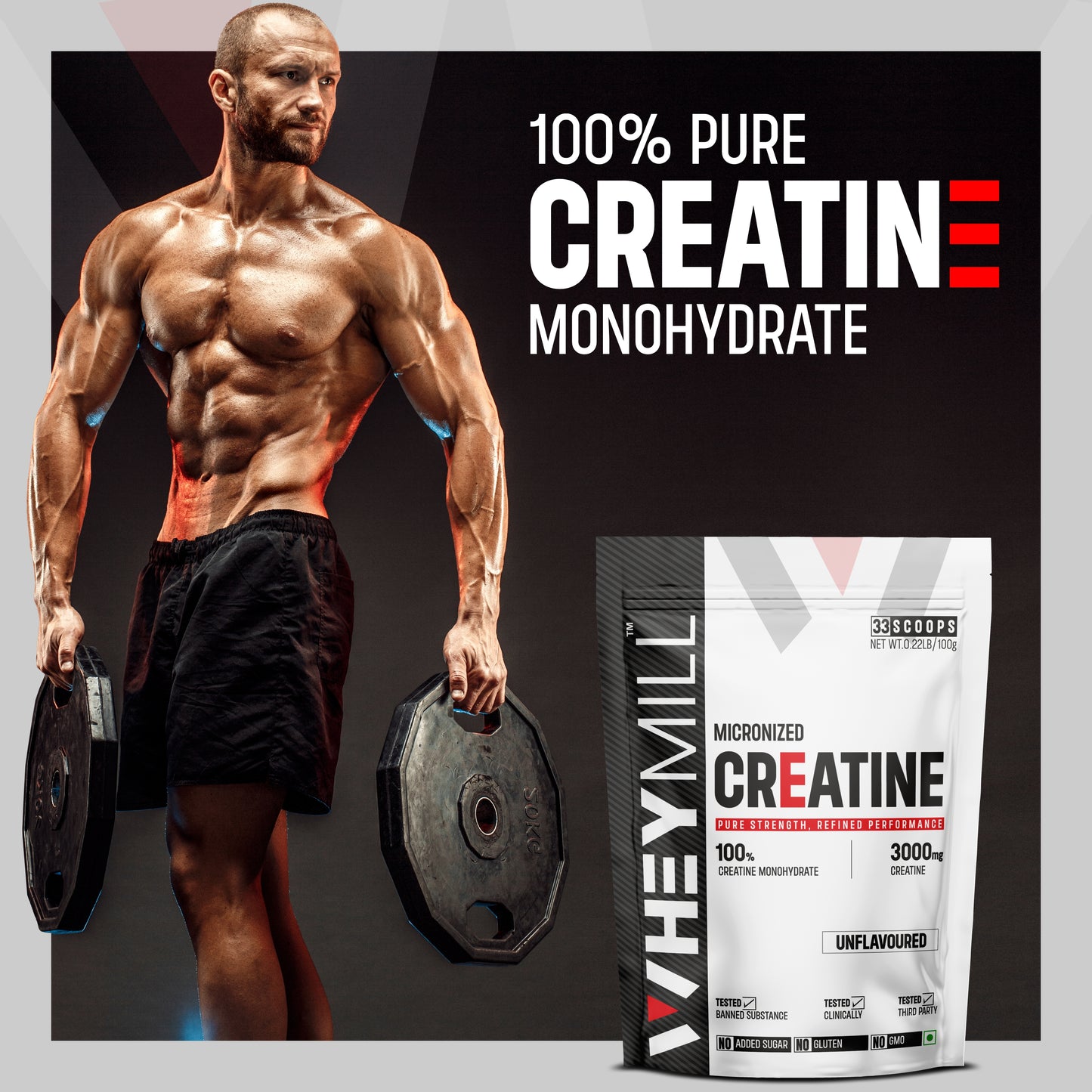 Micronized Creatine Monohydrate Powder